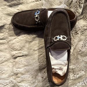 Salvatore Ferragamo Geneva 2 Chocolate Brown